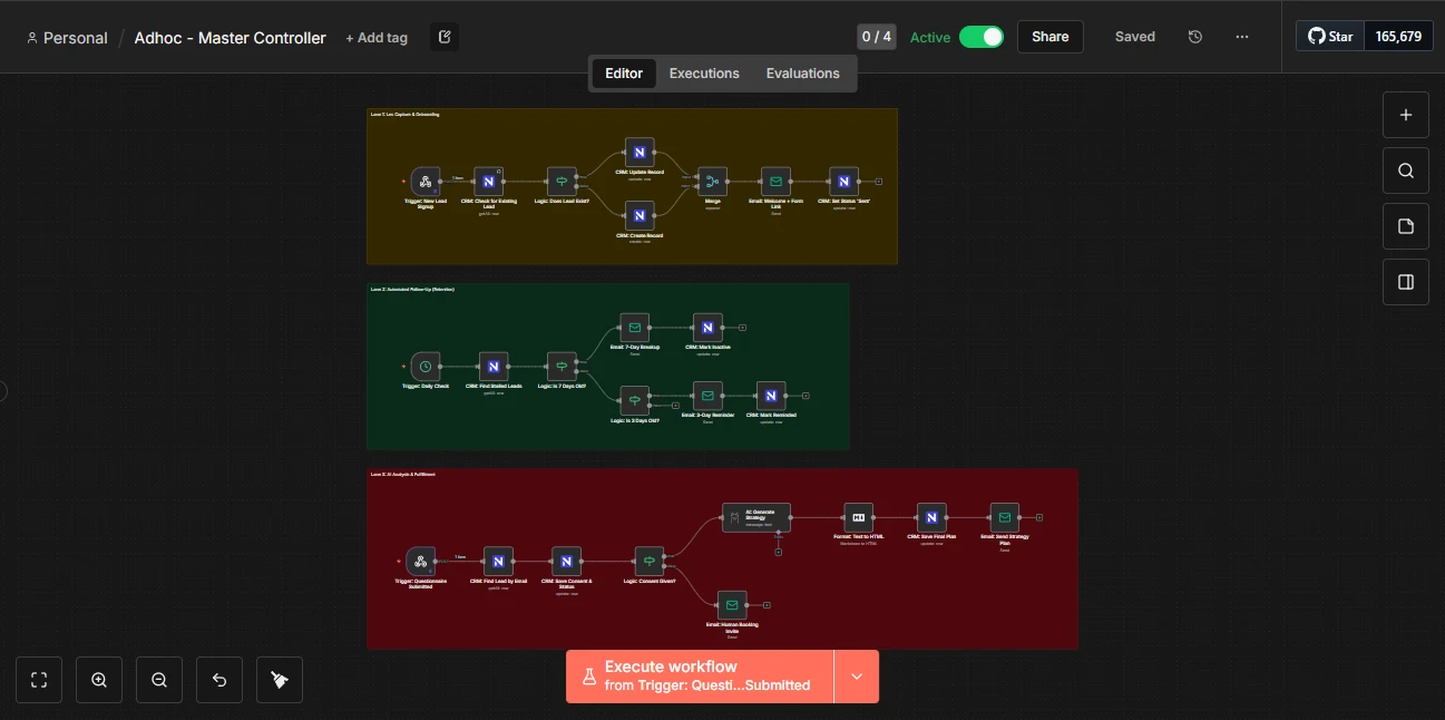 AI Intake Assistant Workflow